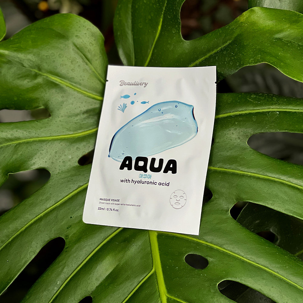 Aqua with Hyaluronic Acid Sheet Mask Pack