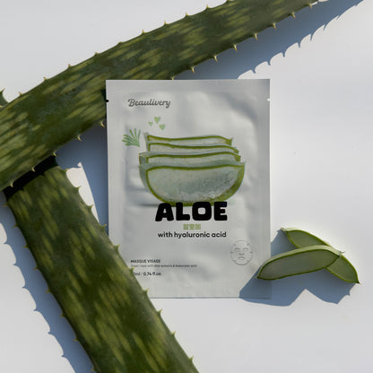 Aloe with Hyaluronic Acid Sheet Mask Pack