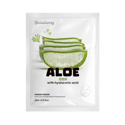 Aloe with Hyaluronic Acid Sheet Mask Pack