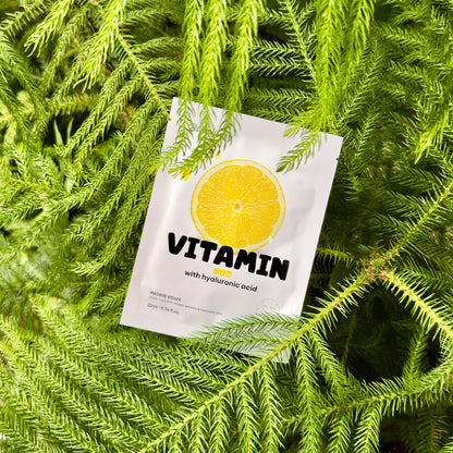 Vitamin with Hyaluronic Acid Sheet Mask Pack