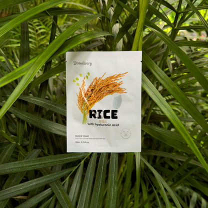 Rice with Hyaluronic Acid Sheet Mask Pack